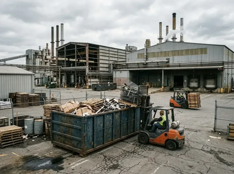 industrial-factory-scrap-conta-003 — frequently asked questions, Cheap Roll-off Dumpster Rentals in Lake Hallie, WI